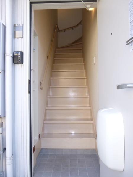 郡山市田村町金屋アパート 玄関