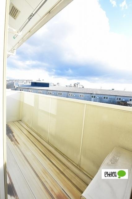 ニューシティ長谷川Ｂ館（203） バルコニー