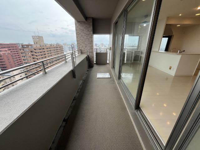 郡山市清水台マンション バルコニー