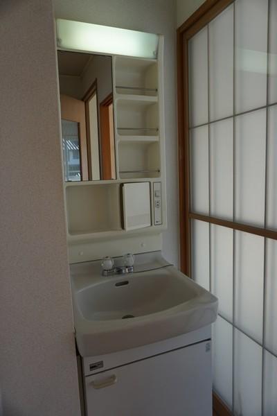 郡山市安積町荒井アパート 洗面