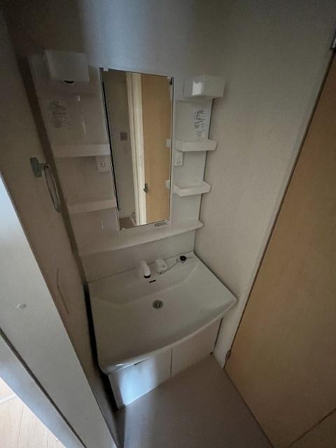 郡山市安積町日出山アパート 洗面