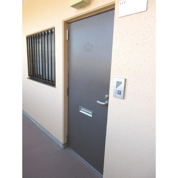 郡山市愛宕町マンション 玄関