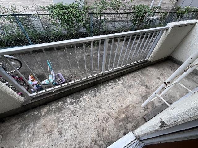 郡山市方八町マンション バルコニー