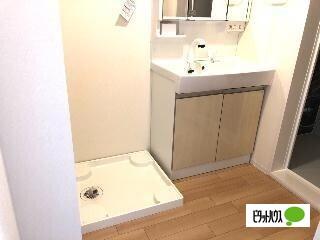 仮）富久山福原町裏新築アパート（202） 洗面