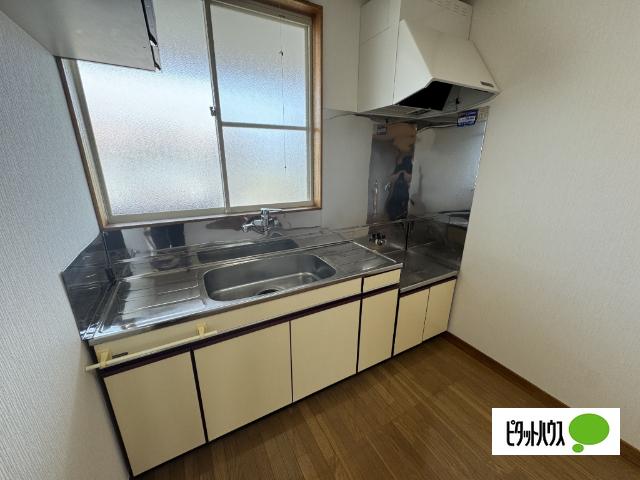 郡山市喜久田町アパート キッチン