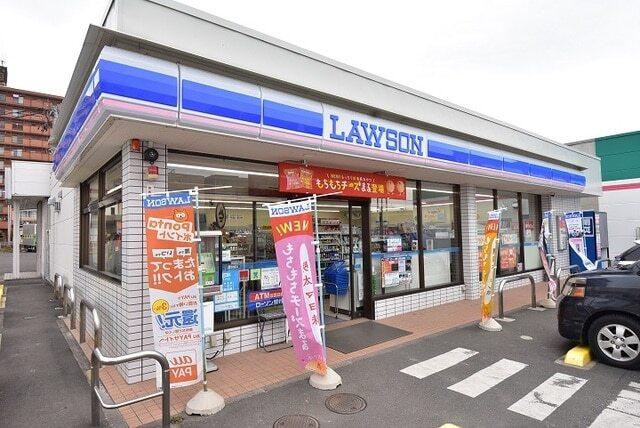 ローソン郡山愛宕店：400m