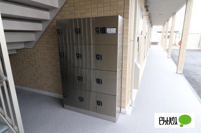 郡山市字山崎アパート エントランス