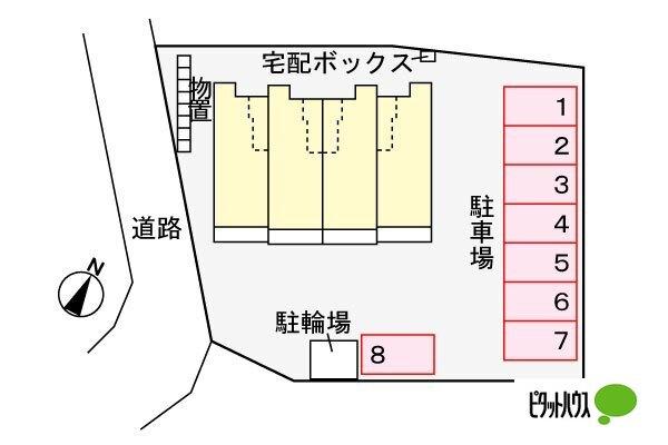 ツリーヒルズ（202） 駐車場