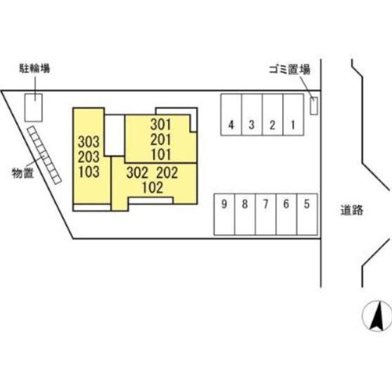 セステナリー開成（0301） 駐車場