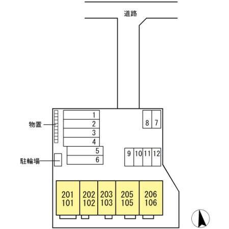 栞　壱番館（102） エントランス