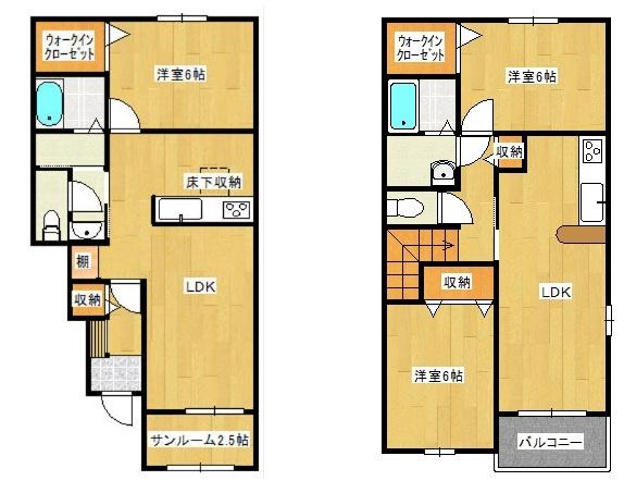 ダイアモンドシャインハピネス 間取り図画像