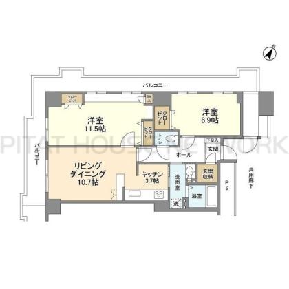  間取り図写真