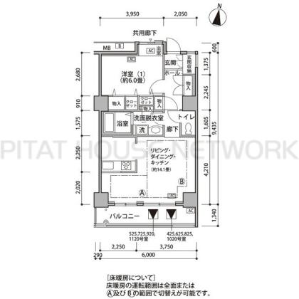 間取り図写真