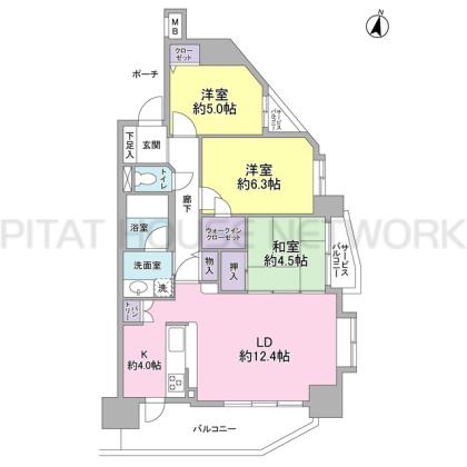  間取り図写真