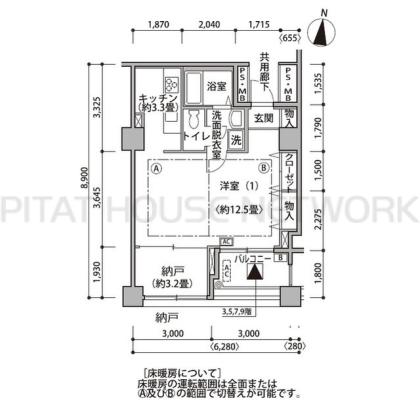  間取り図写真