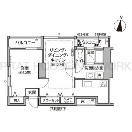  間取り図写真