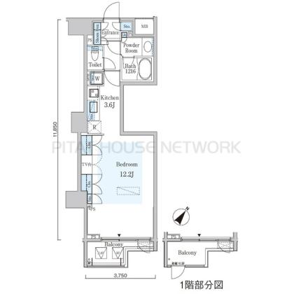  間取り図写真
