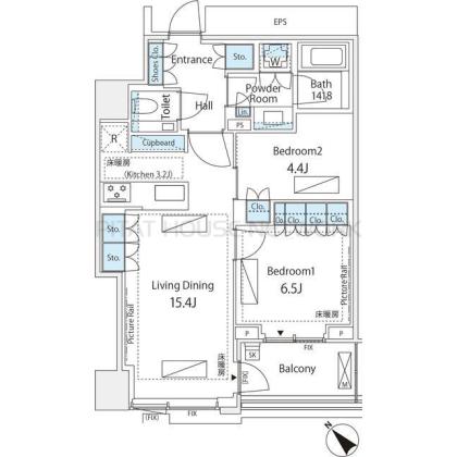  間取り図写真