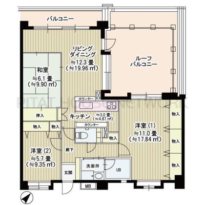  間取り図写真