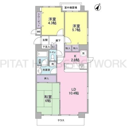  間取り図写真