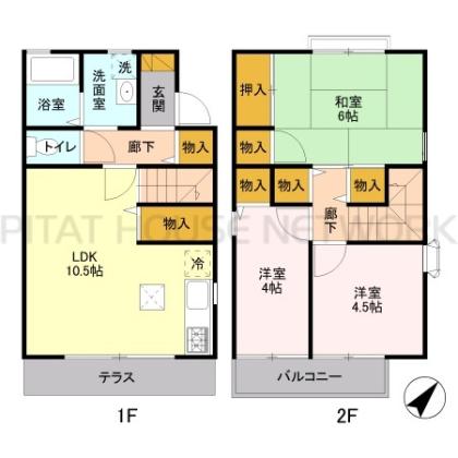  間取り図写真