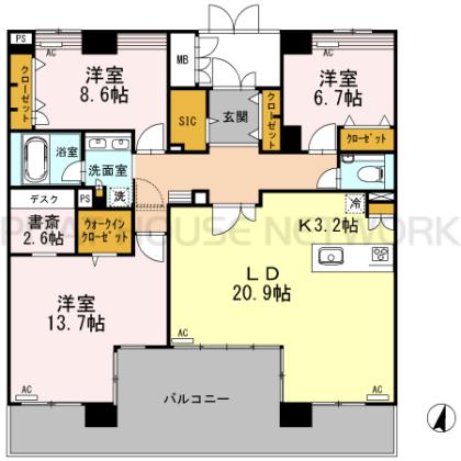  間取り図写真