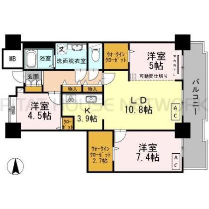  間取り図写真