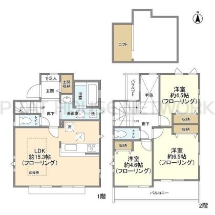  間取り図写真