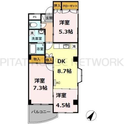  間取り図写真