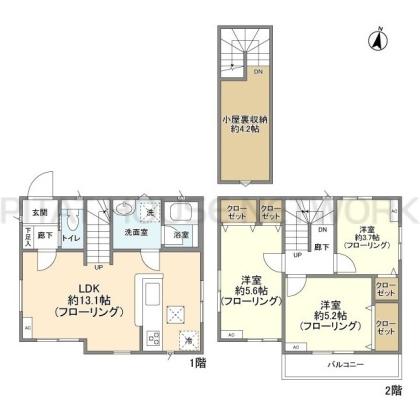  間取り図写真