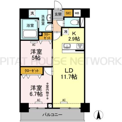  間取り図写真