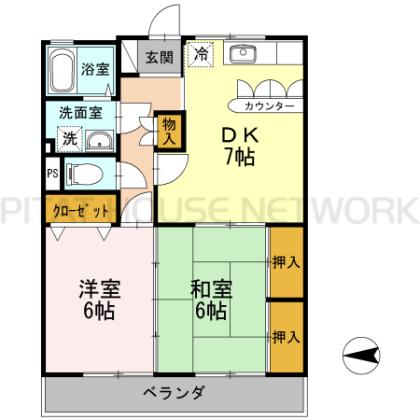  間取り図写真
