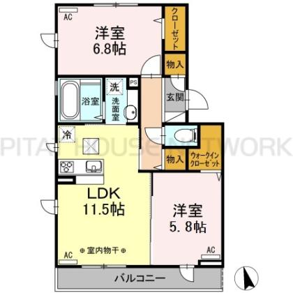  間取り図写真