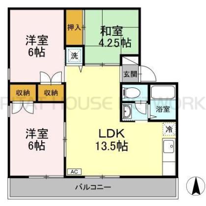  間取り図写真