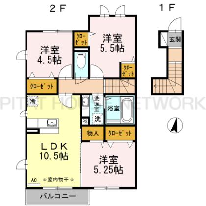  間取り図写真