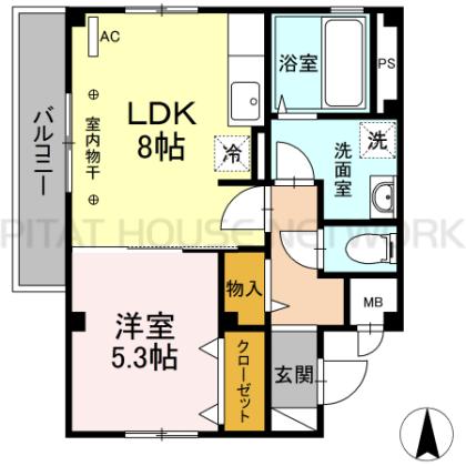  間取り図写真