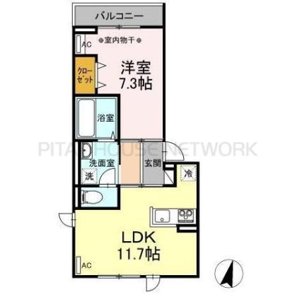  間取り図写真