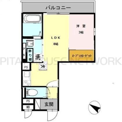  間取り図写真