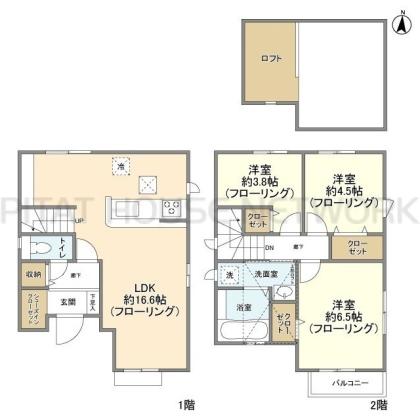  間取り図写真