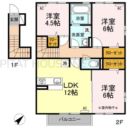  間取り図写真