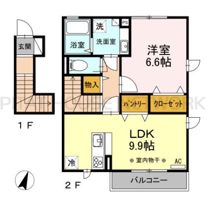  間取り図写真