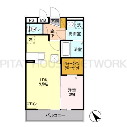  間取り図写真