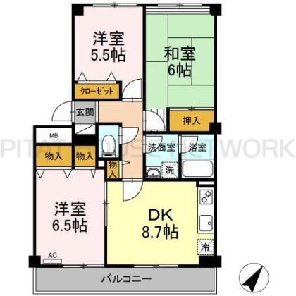  間取り図写真