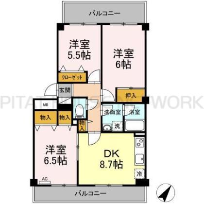  間取り図写真