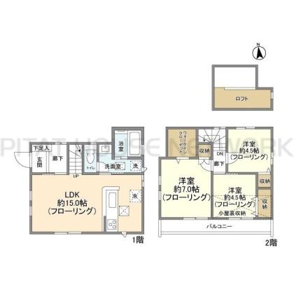  間取り図写真