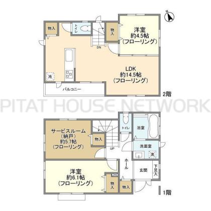  間取り図写真