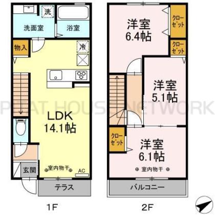  間取り図写真
