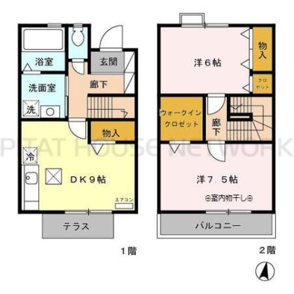  間取り図写真