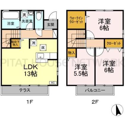  間取り図写真
