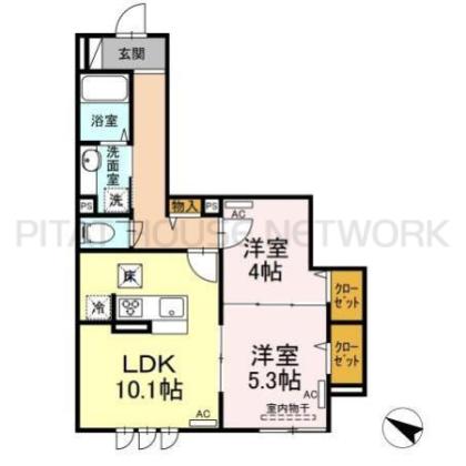  間取り図写真